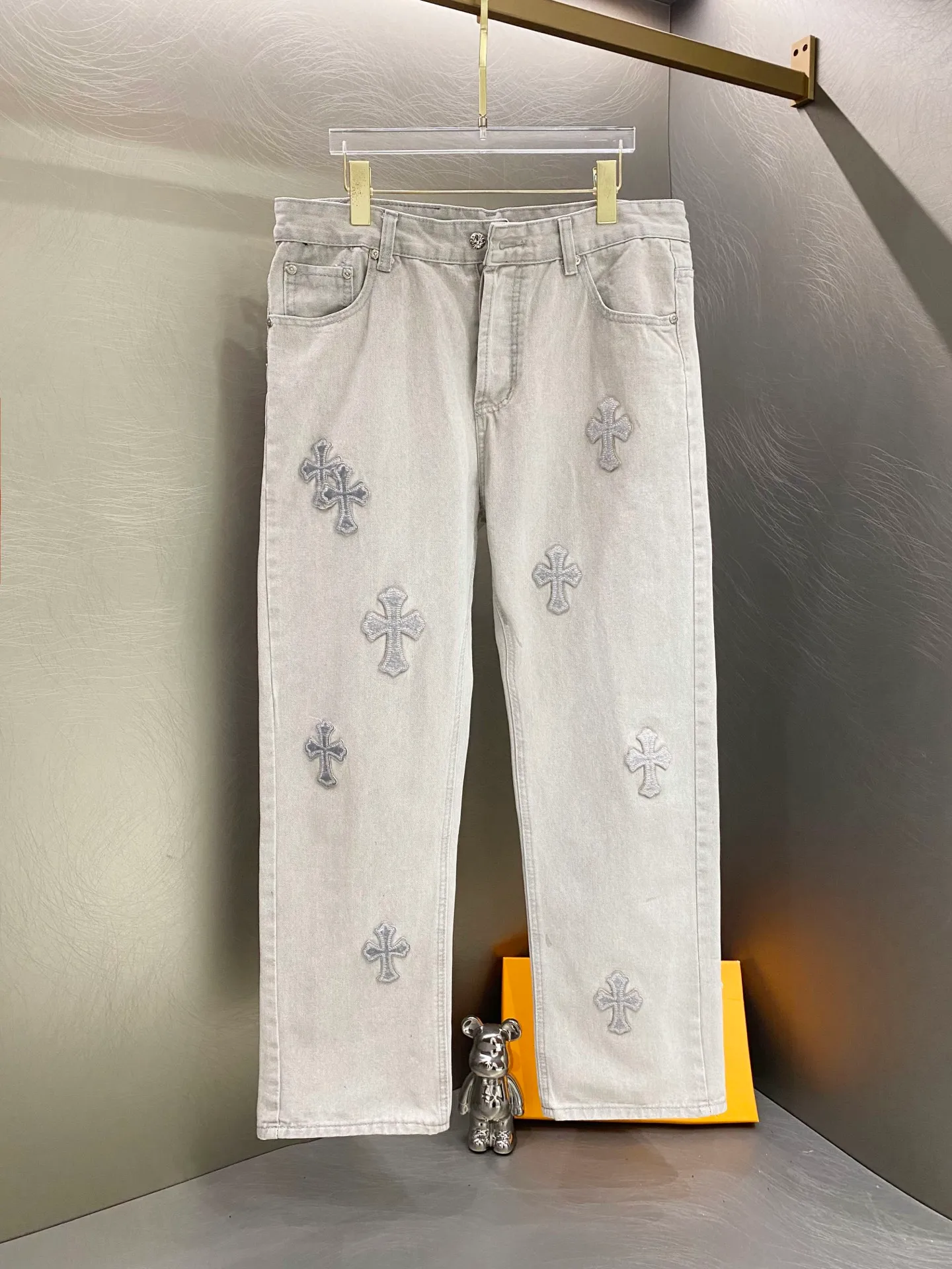 CROOKS & BONE'S Chrome Hearts ， Premium ， Retro 、 ， ， ， 。 Light Gray ， Light Gray ， 。 ， ， 。Classic ， ， ， ， ， 。 Size：M～XXXL
